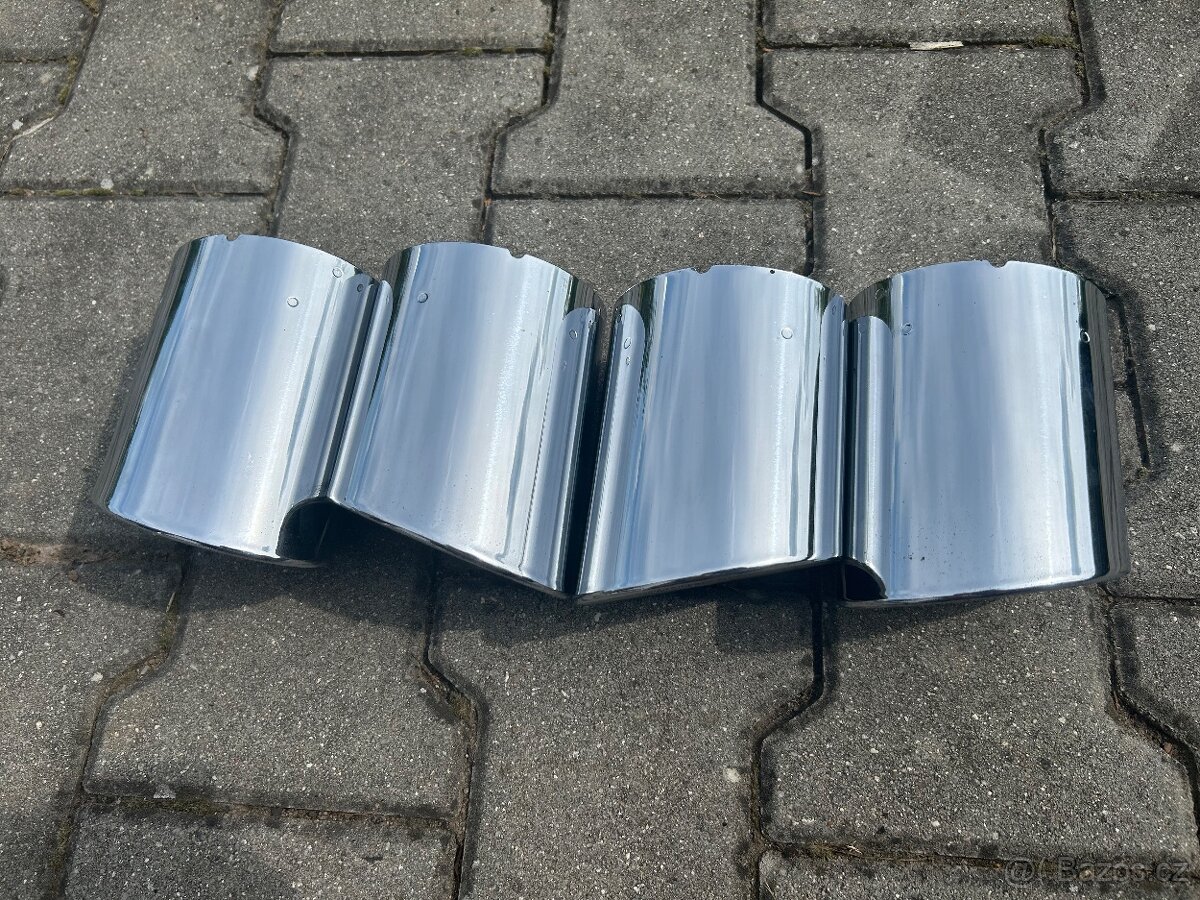 Koncovky výfuku Audi S3 RS3 TTS TTRS - 2