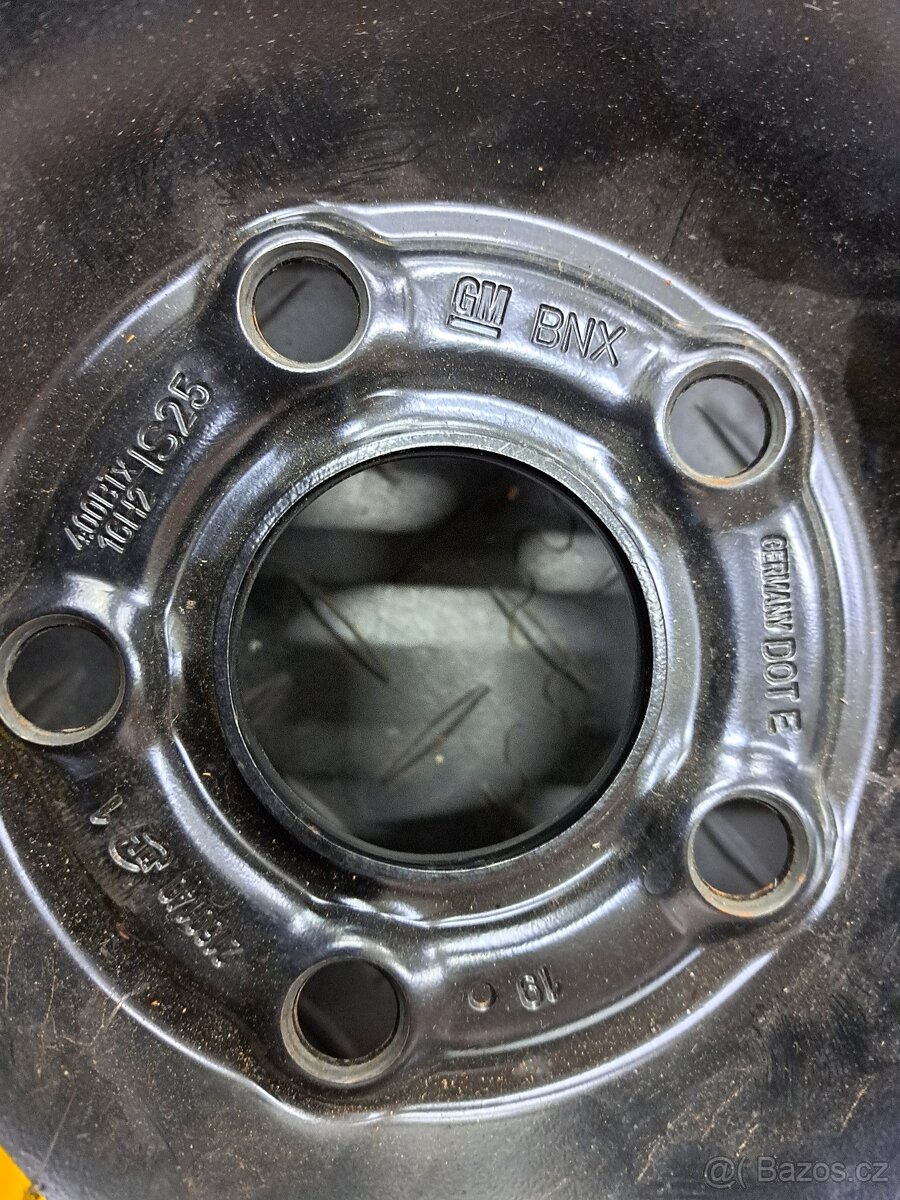 Rezerva dojezdové kolo Opel Astra 5x105x56,6 115/70 R16 - 2