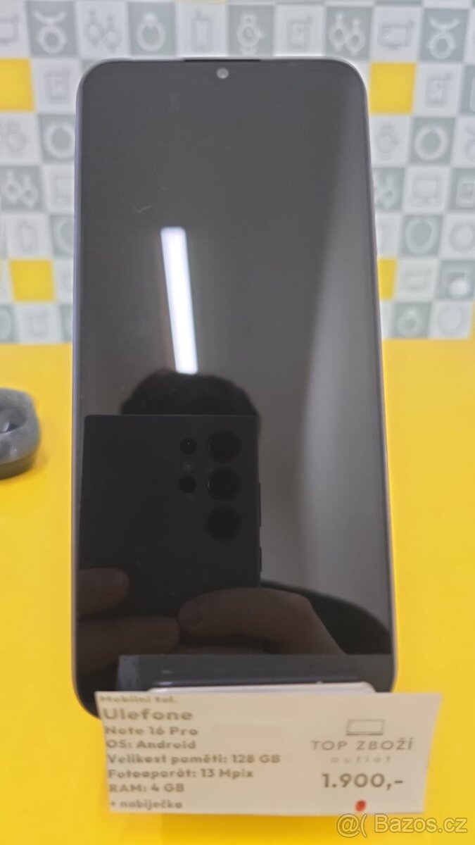 Ulefone Note 16 Pro, Nový,2 roky záruka 8/512 GB - 2
