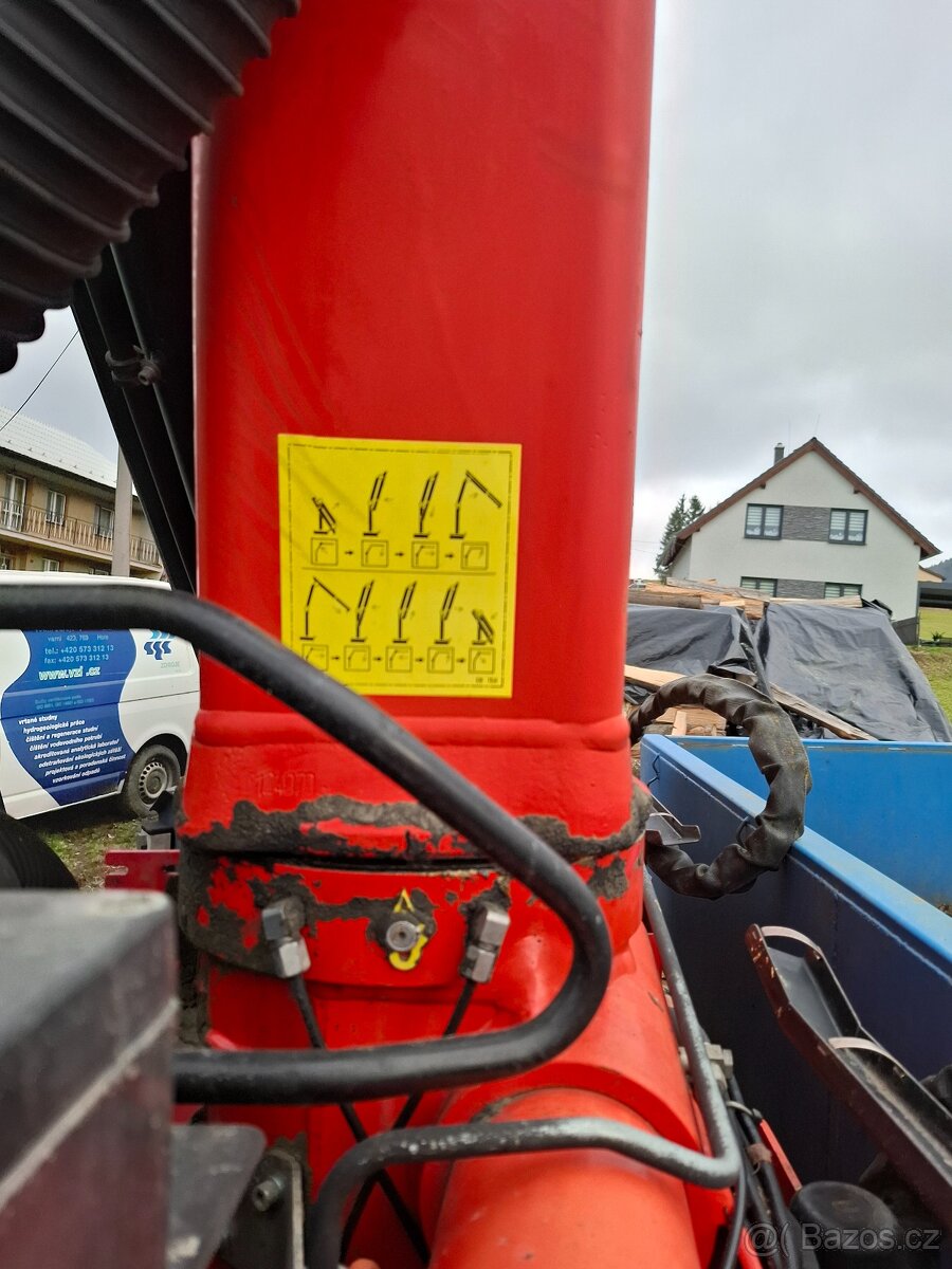 Kontejner a hydraulickou rukou PALFINGER PK8501 - 2