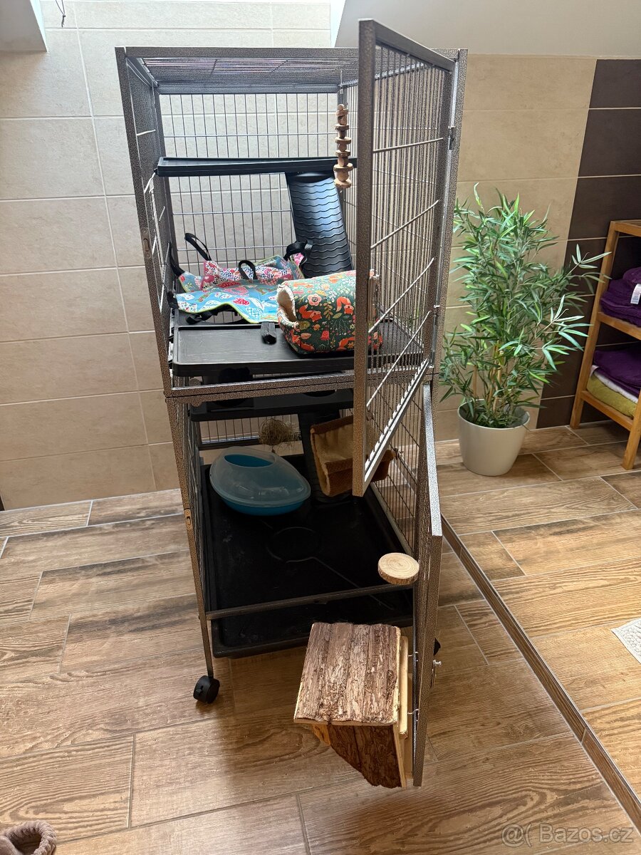 Klec pro hlodavce 80x52x113 - 2