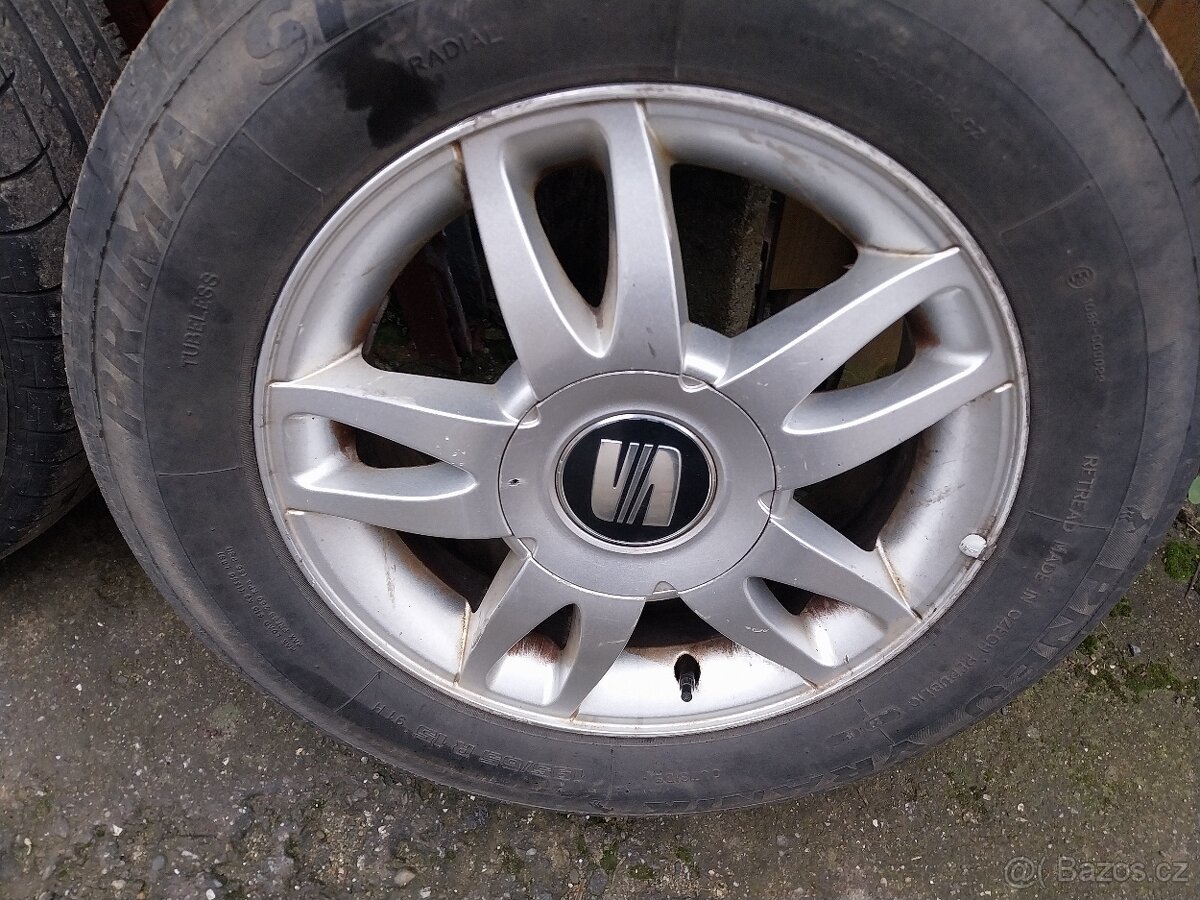 5x100 R15 195/65/15 Seat, Vw,Škoda Octavia - 2