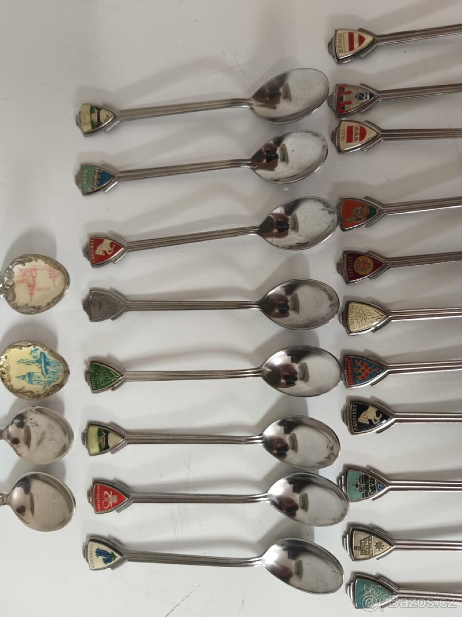 Lžičky sběratelské - 2