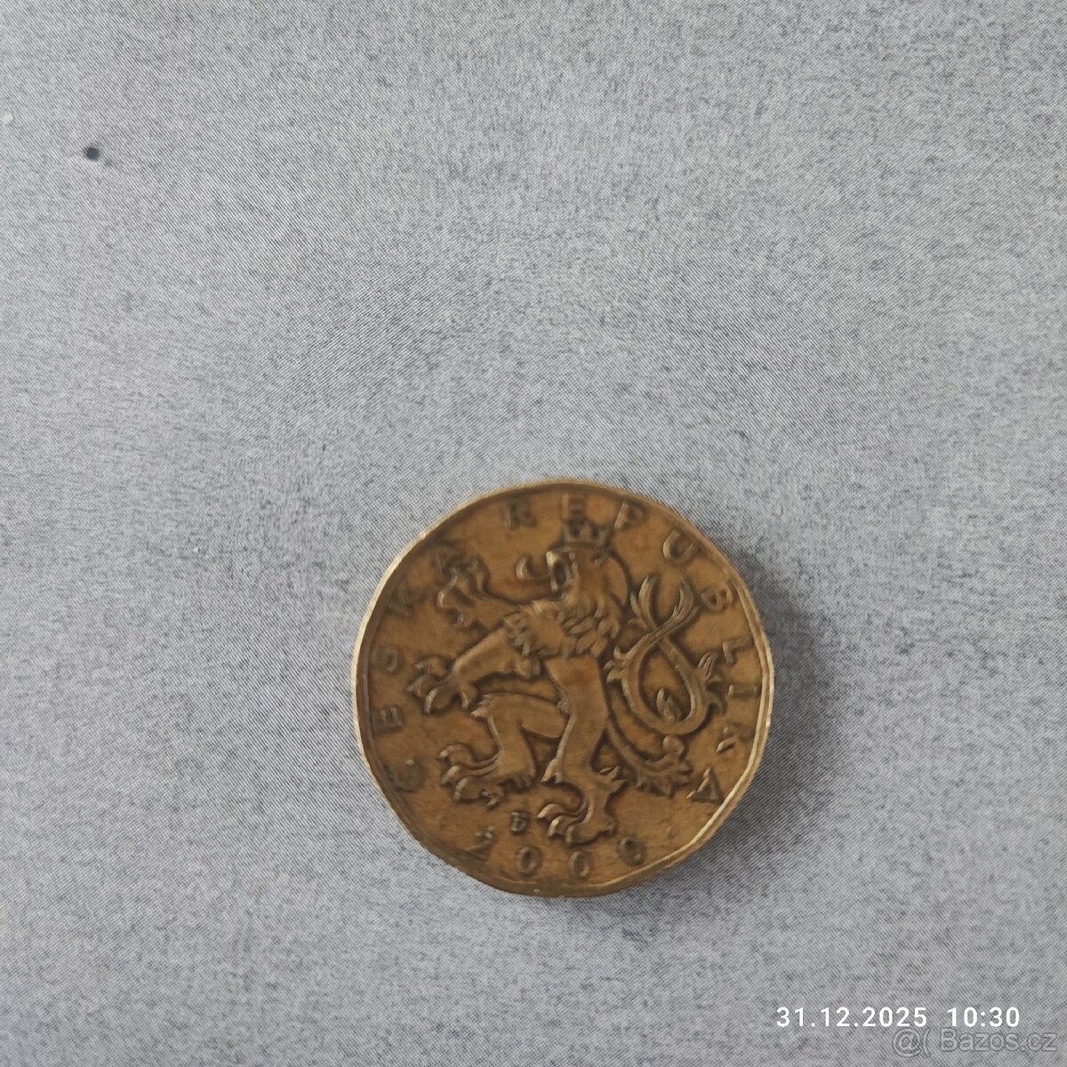 Mince 20 Kč rok 2000 - 2