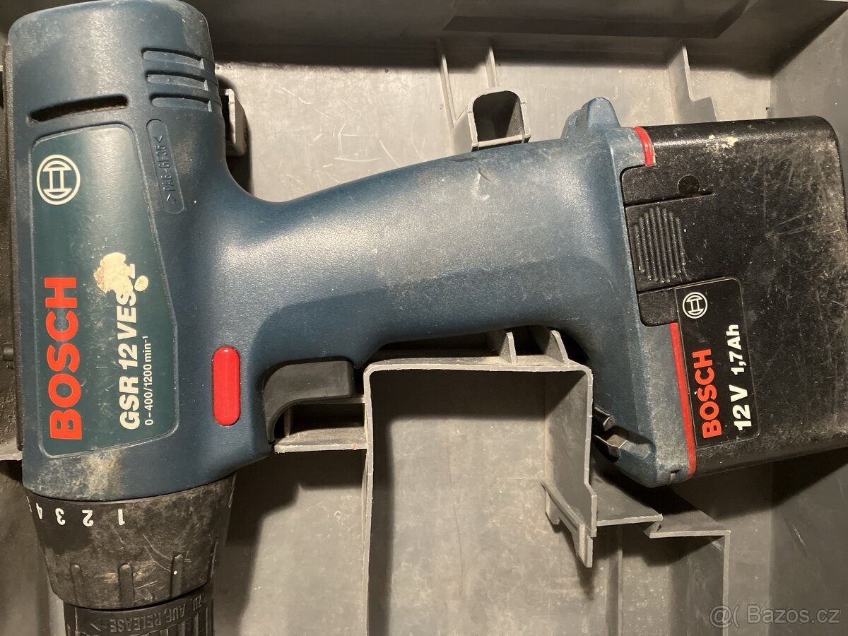 Aku vrtačks Bosch GSR 12 VES-2 - 2
