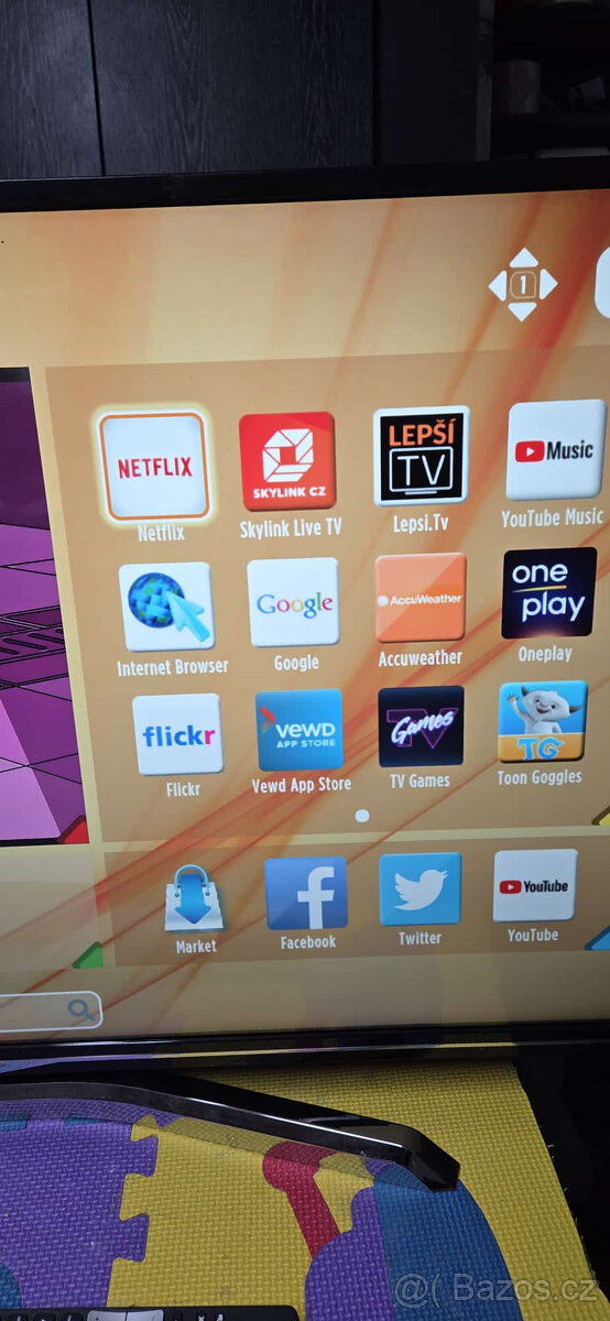 Prodám SMART LED televizi GOGEN TVU43V37FE - 2