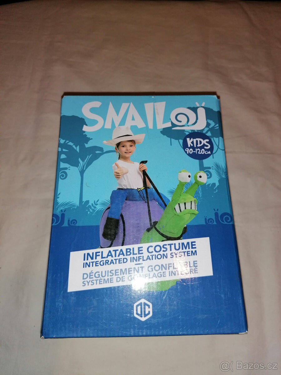 nafukovací kostým pro děti - šnek - 2