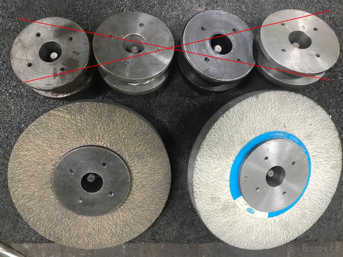 Příruby na brusku BPH - 2