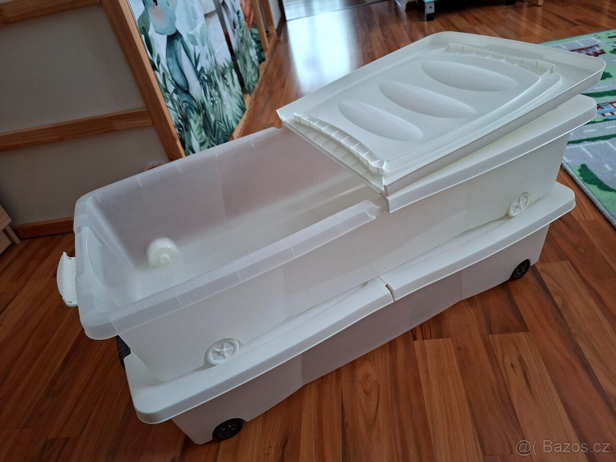 2x úložný box pod postel - 2