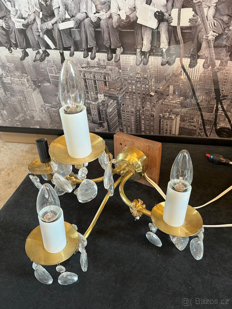 Nástěnný křišťálový lustr - 2