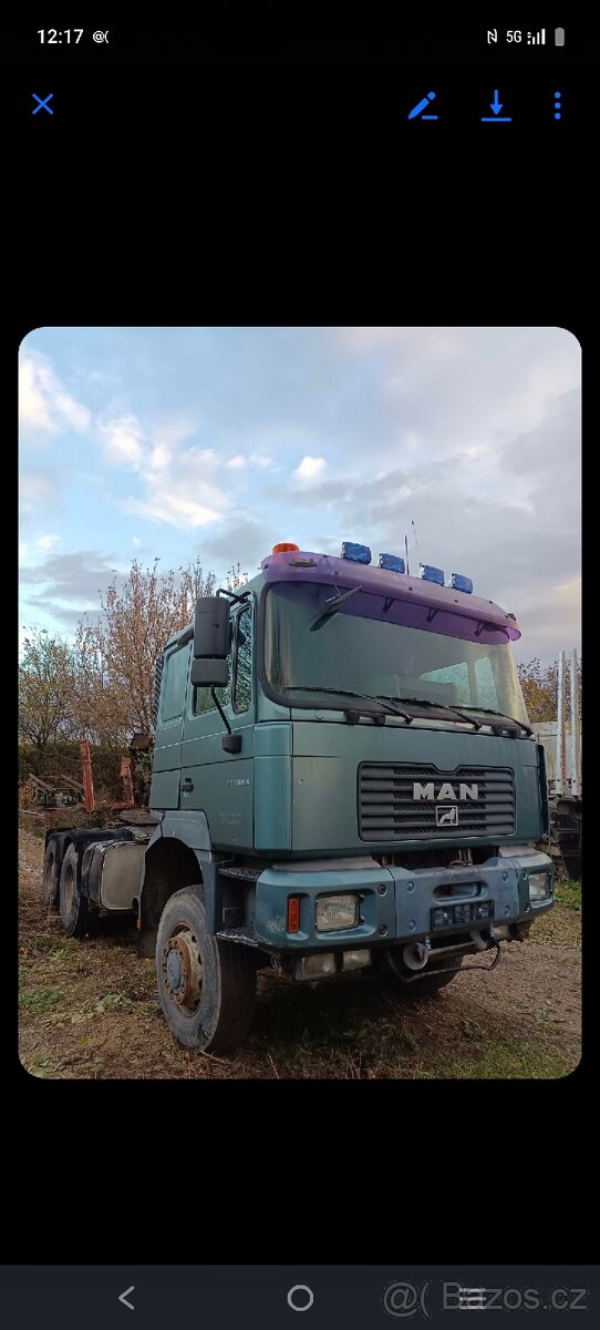 Man f2000 6x6 tahač - 2