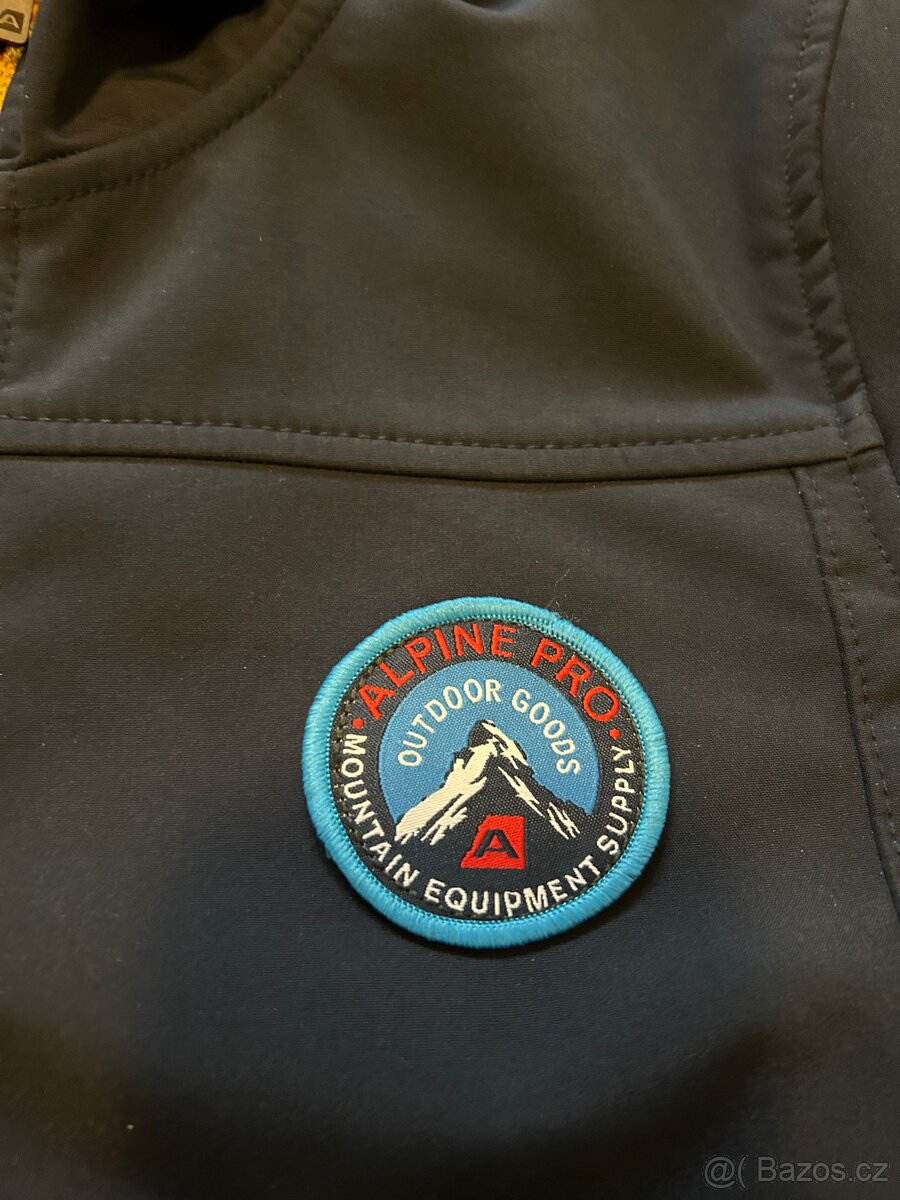 Chlapecka softshell bunda na jaro/podzim AlpinePro - 2