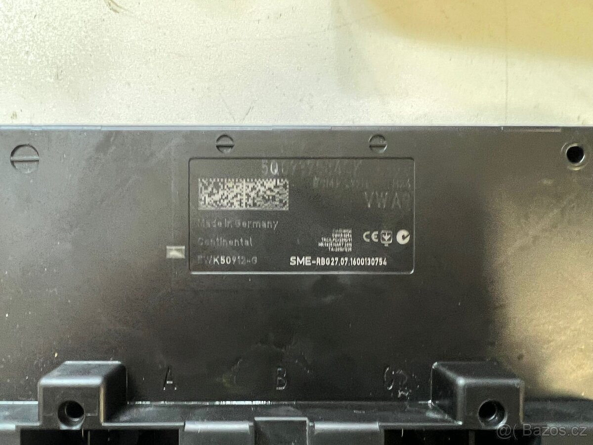 Komfortní jednotka / 5Q0937084CK - 2