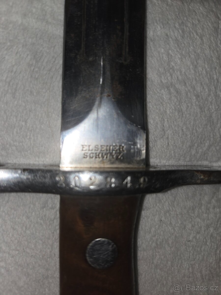 Starý švýcarský bodák k31 - 2