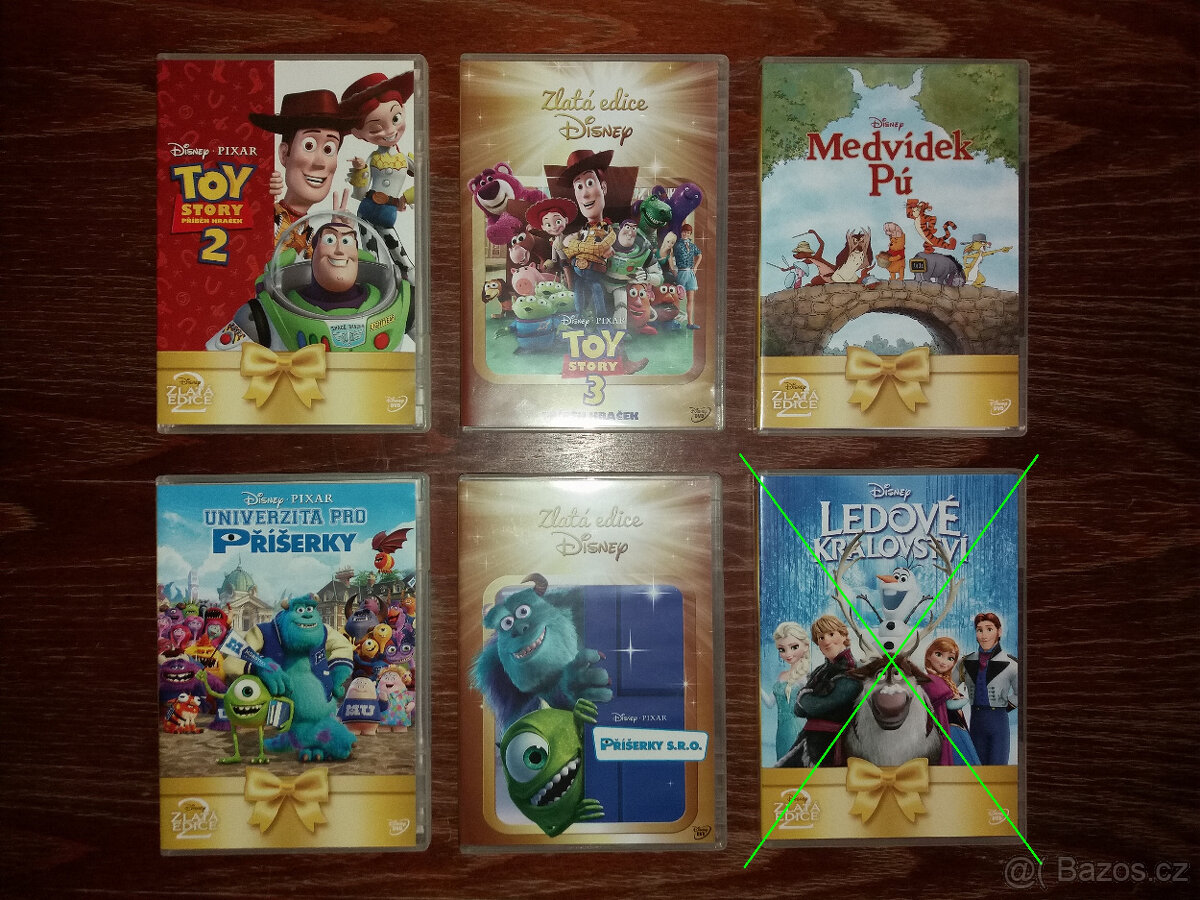 DVD pro děti a CD - různé - 2