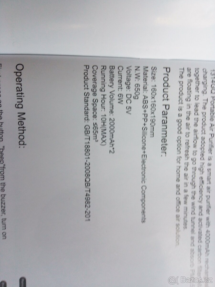 Čistička vzduchu - 2