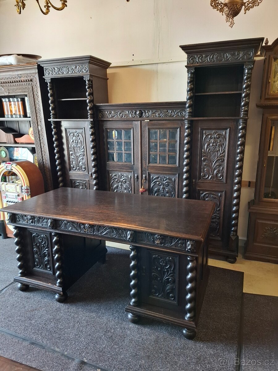 Unikátní viktoriánská pracovna GREEN MAN - 2