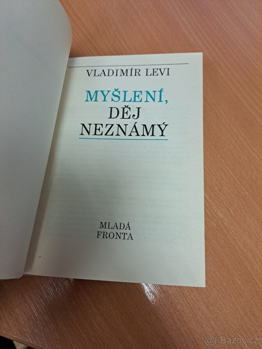 Myšlení, děj neznámý - Vladimír Lvovič Levi - 2