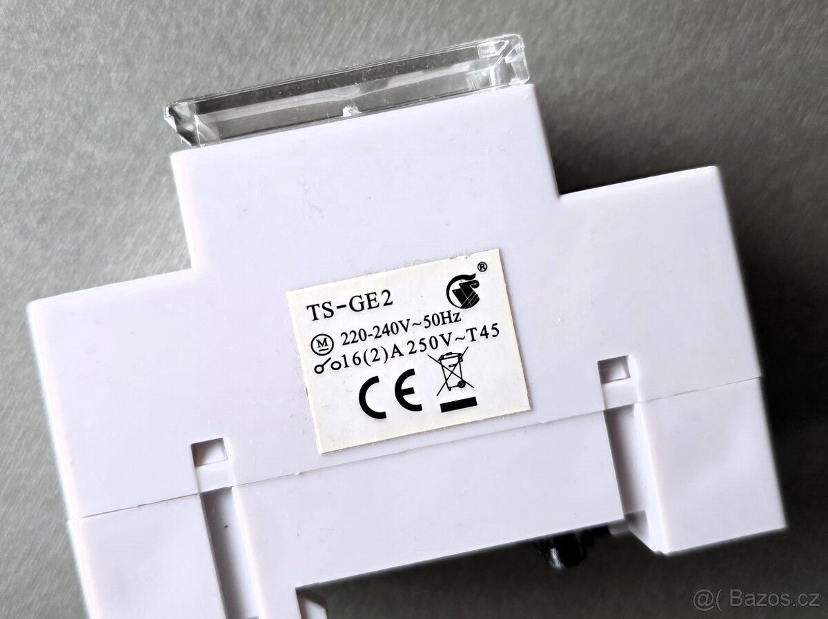 Časový spínač týdení digitální✅CS4-16✅T343➡️3500W - 2