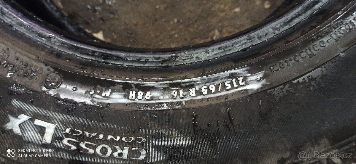4x univerzální kola 215/65R16 98H Continental - 2