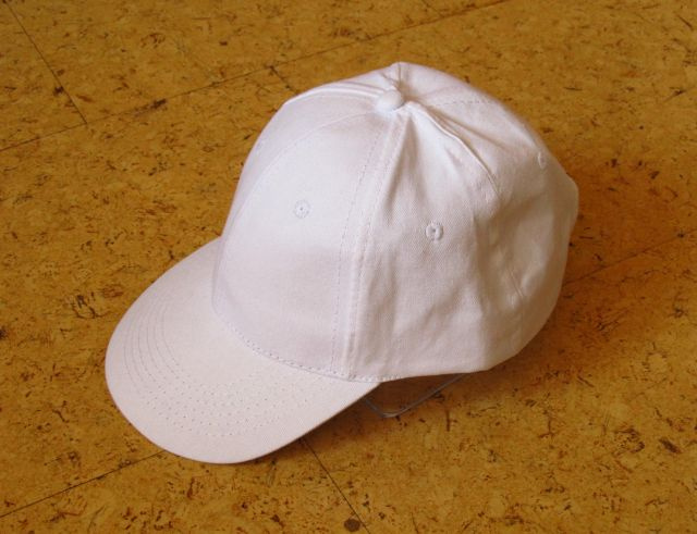 Bílá kšiltovka unisex / univerzální velikost - 2