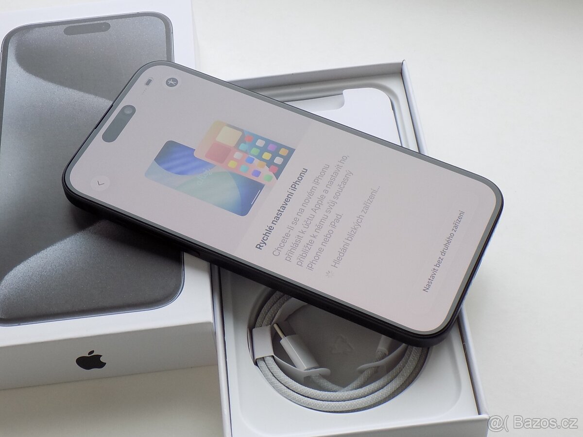 Apple iPhone 15 Plus 128GB Černý - ZÁRUKA - 100% BATERIE - 2