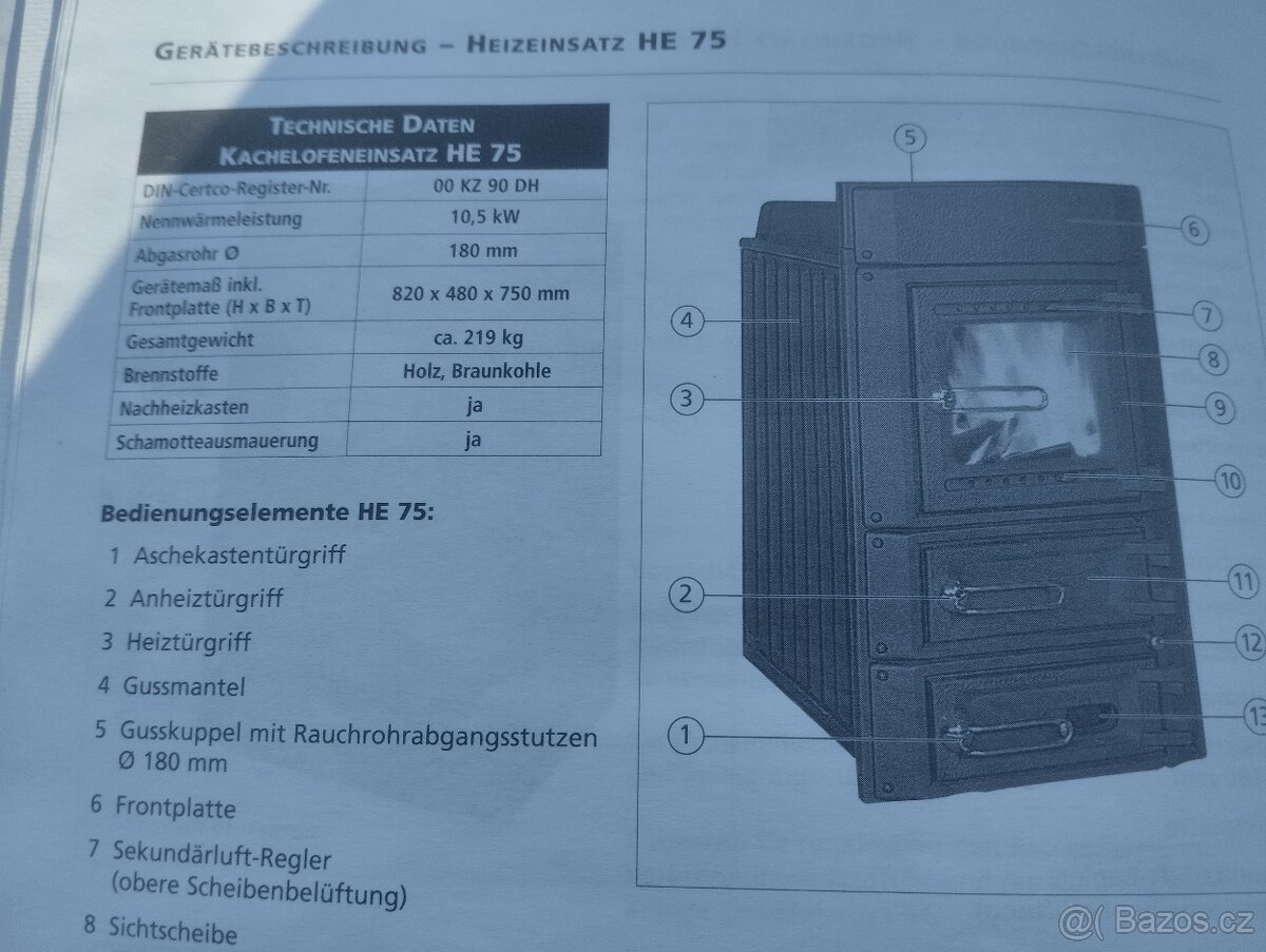 Kachlová kamna Kago - 2
