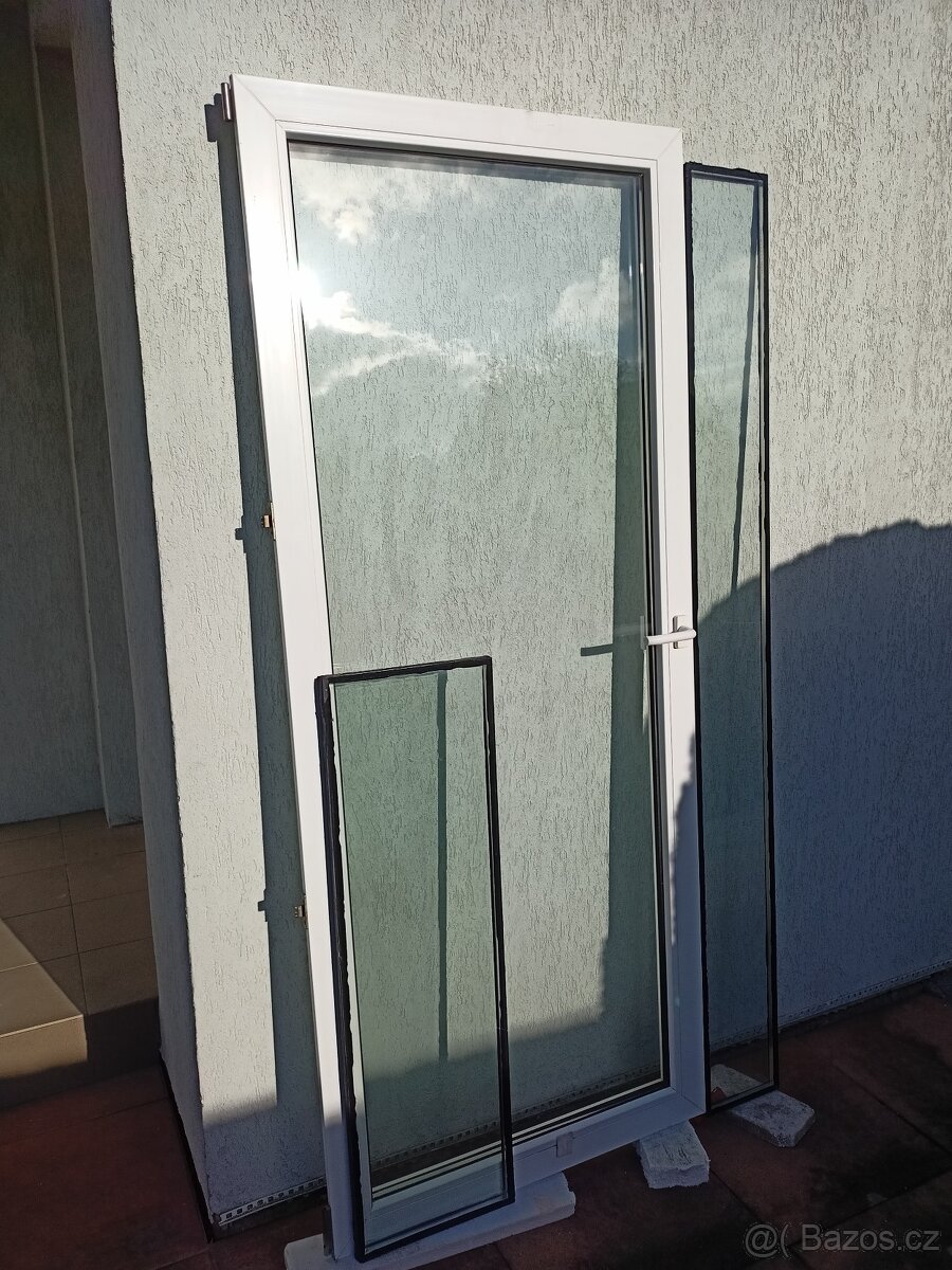 Balkonové dveře, plast..... - 2