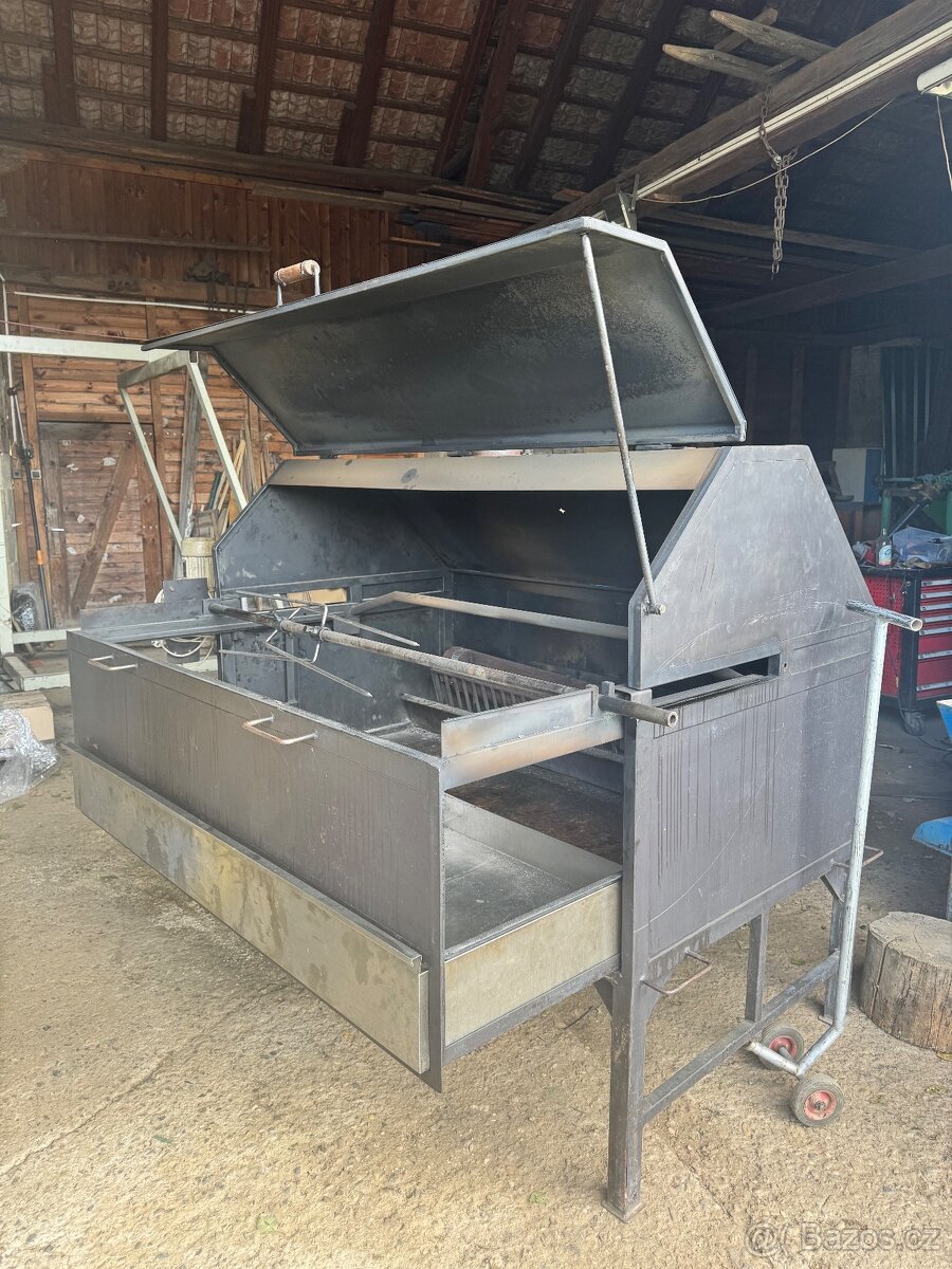 Profi gril na sele, kytu, kuřata - 2