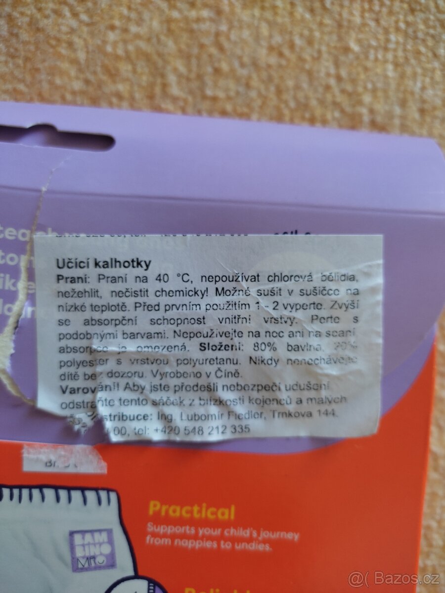 Tréninkové kalhotky - 2