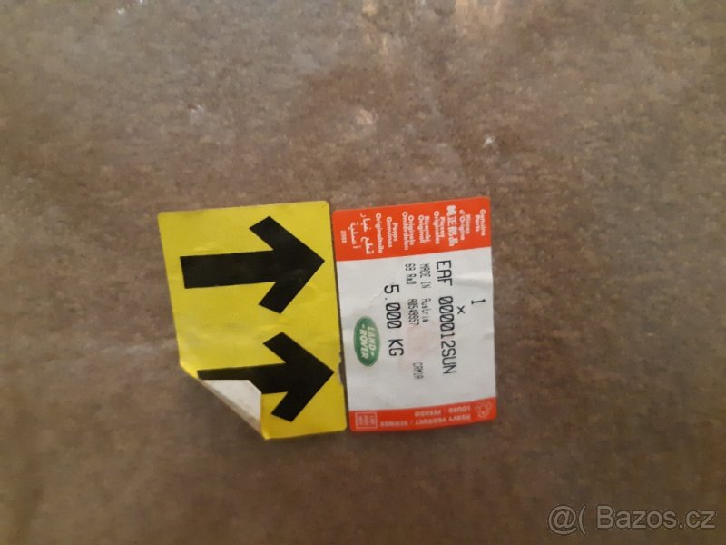 Land Rover Range Rover L322 - béžová podlaha kufru - 2