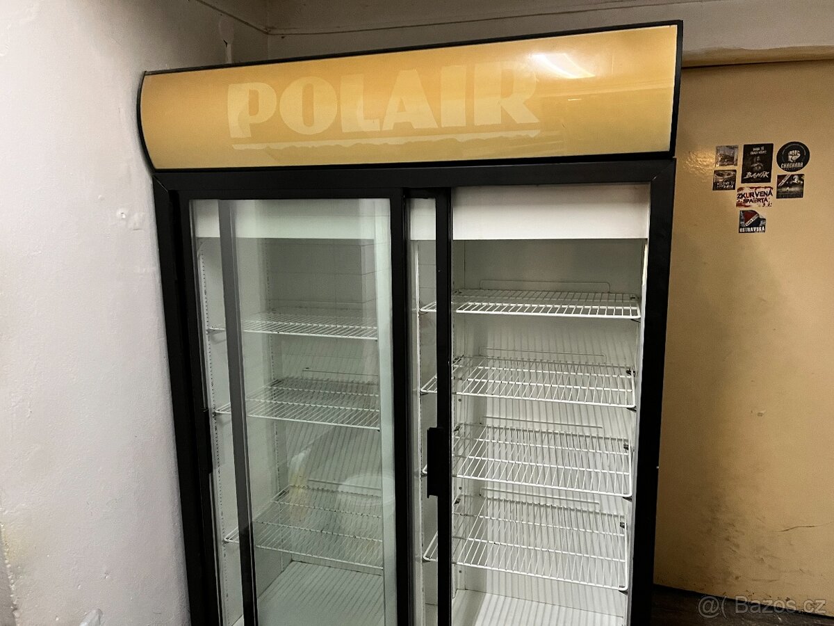Velka dvoudveřová lednice za 5000,- - 2