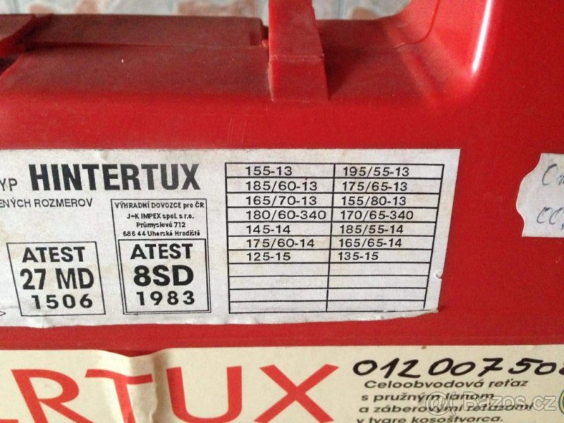 sněhové řetězy Hintertux - 2