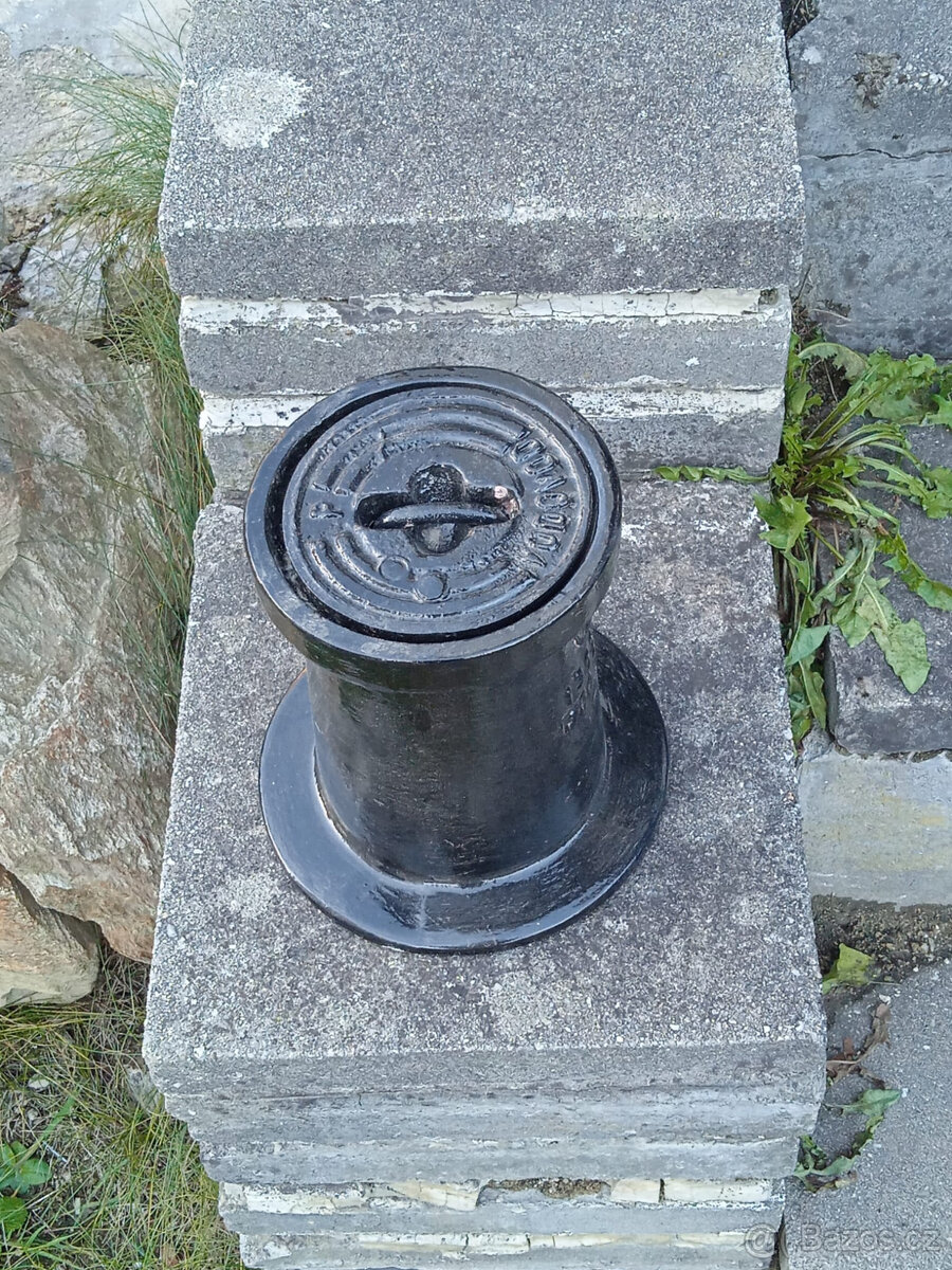 Litinový kryt uzávěru vody - 2