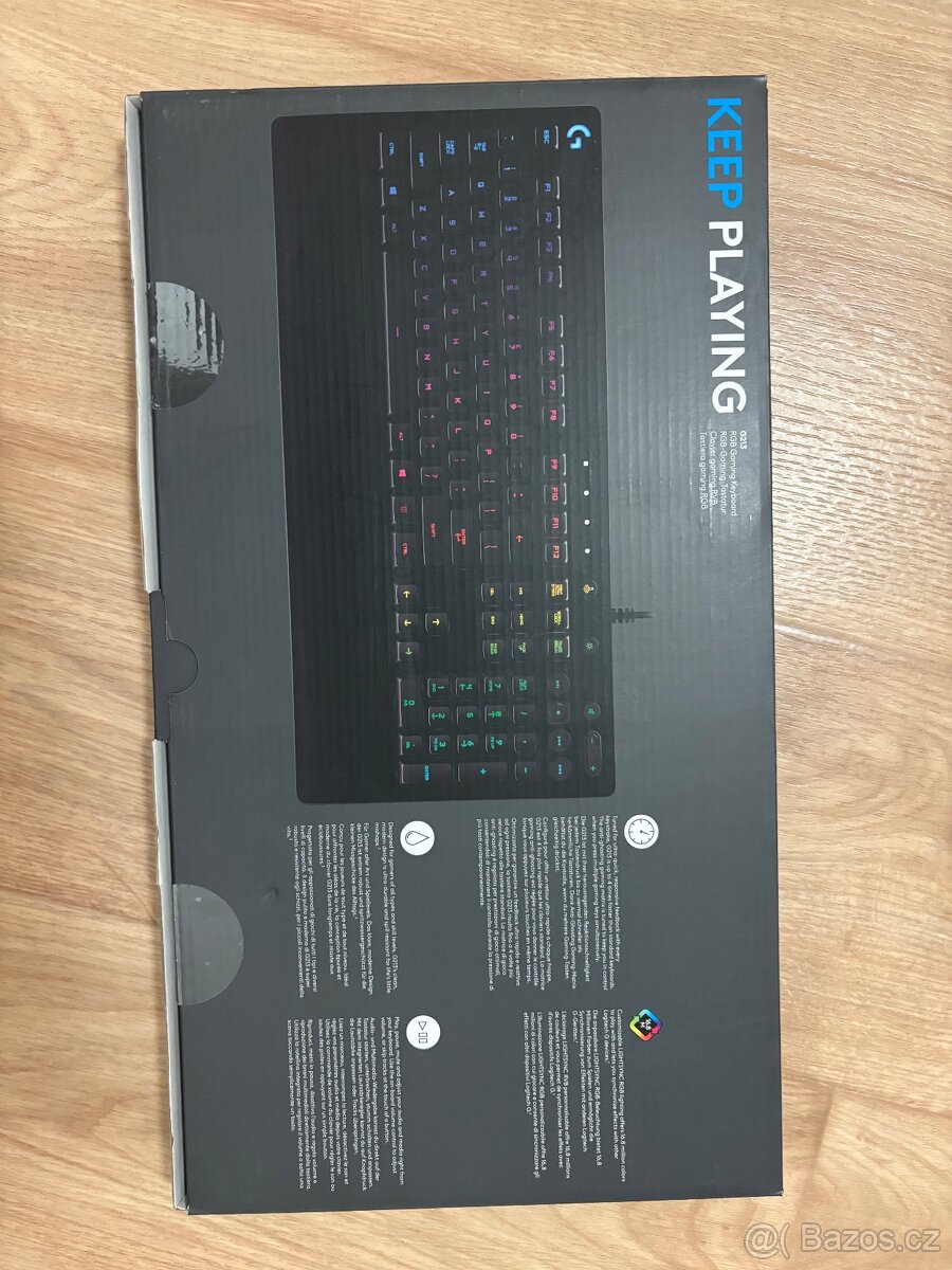 Klávesnice Logitech G213 - CZ/SK - 2