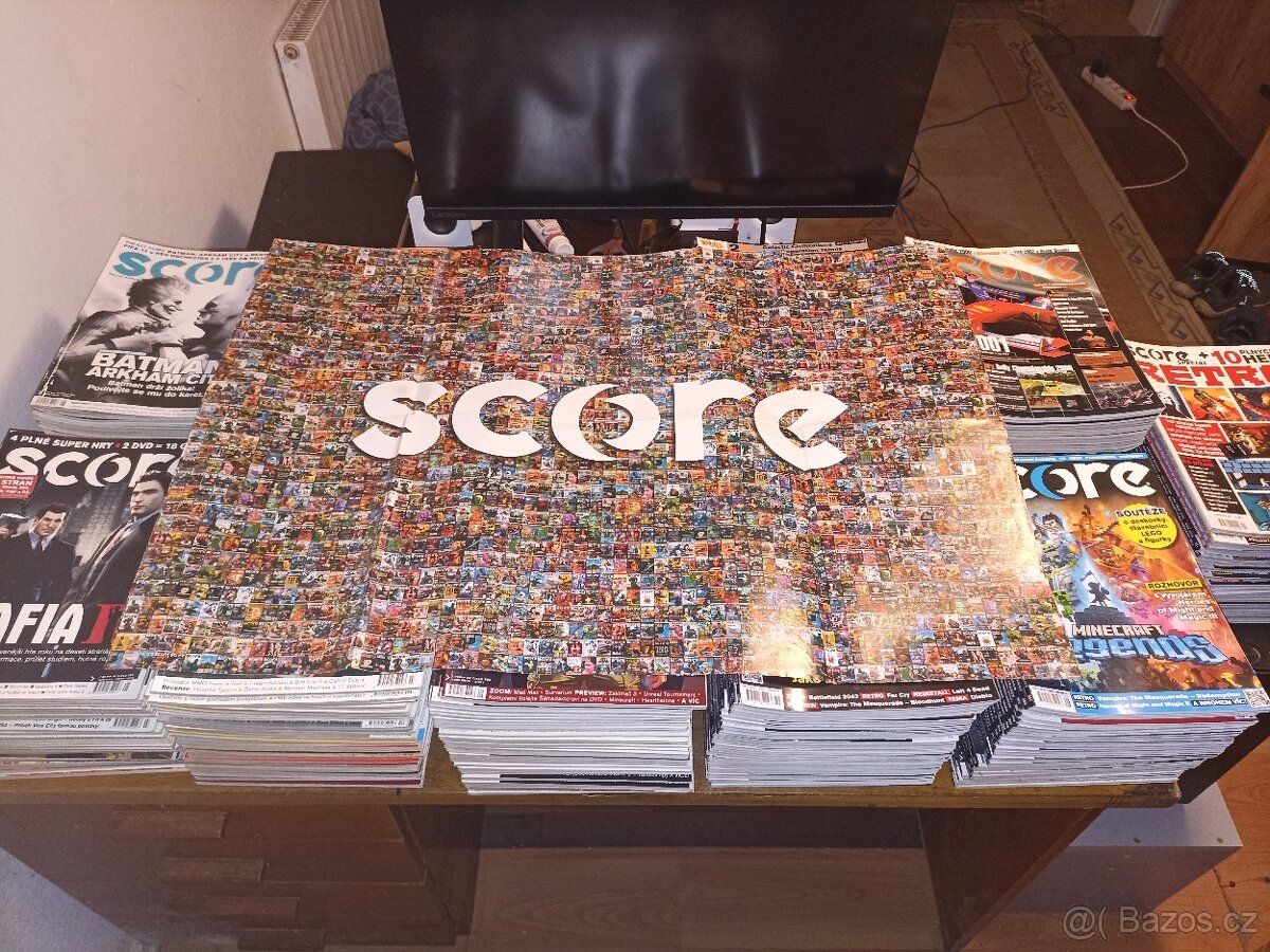 Prodám sbírku časopisů Score - 2