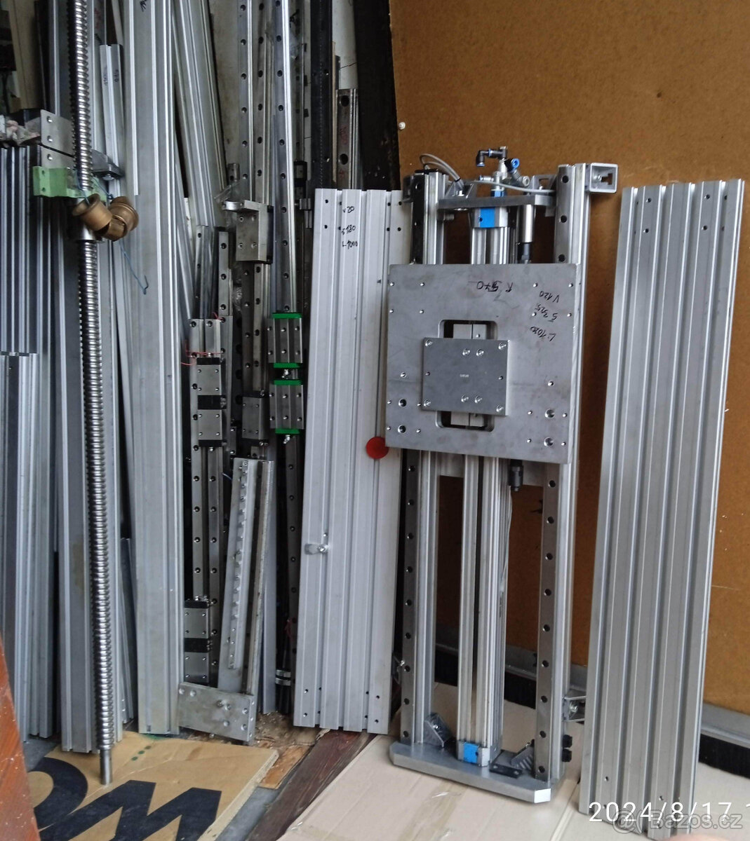 lineární vedení, kolejnice THK 25, cnc ,robotika - 2