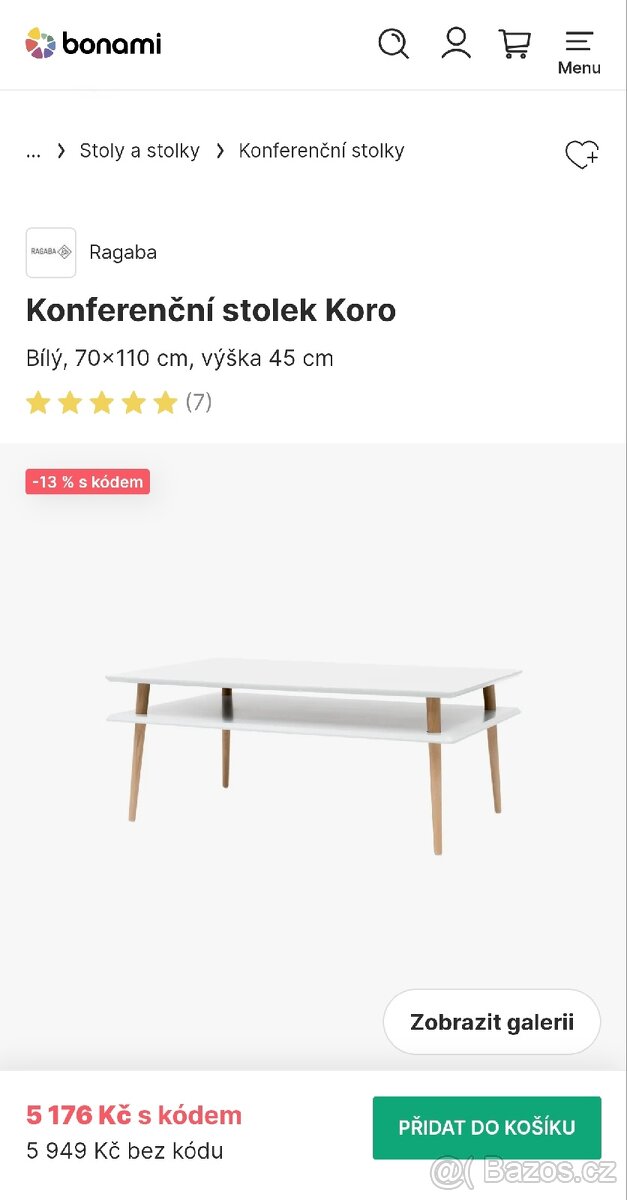 Stolek KORO Ragaba - 2