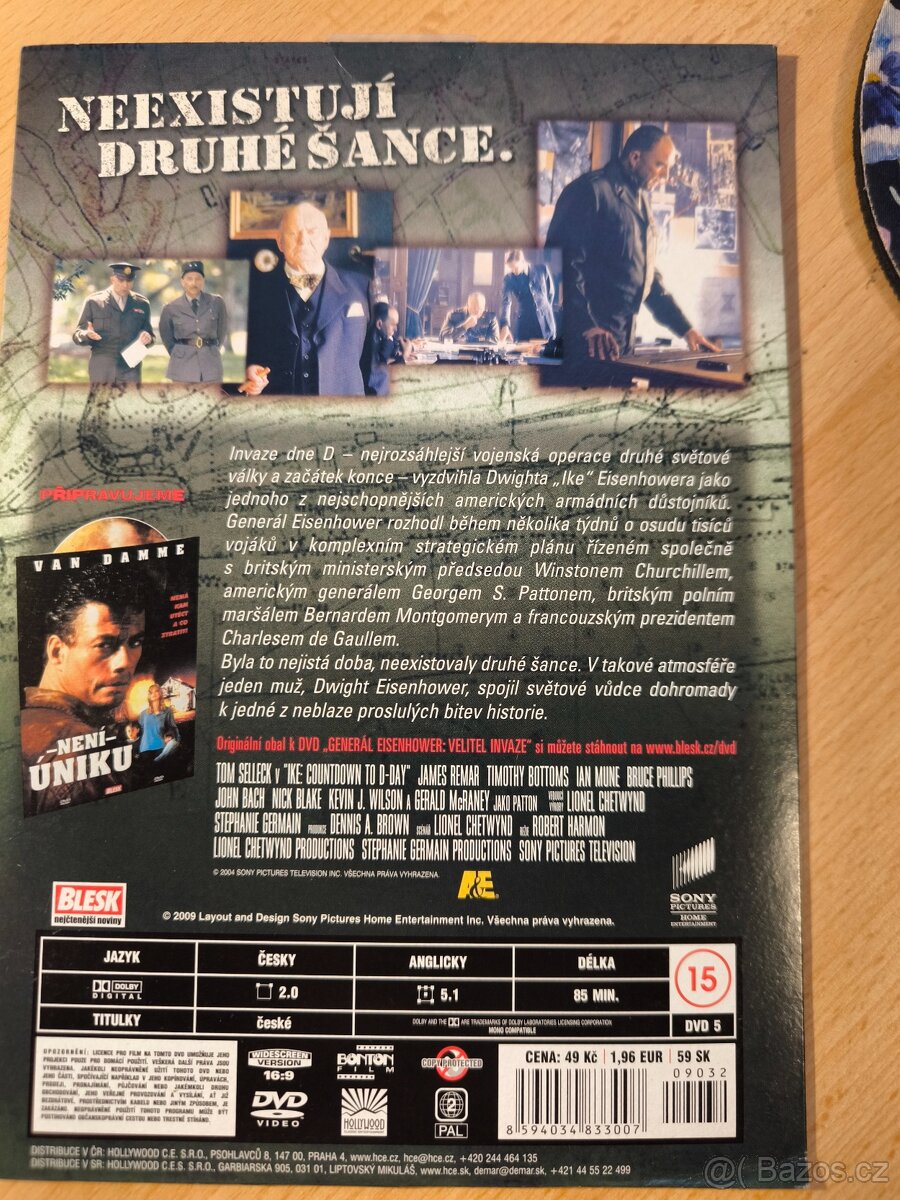 DVD - Generál Eisenhower: Velitel invaze. - 2