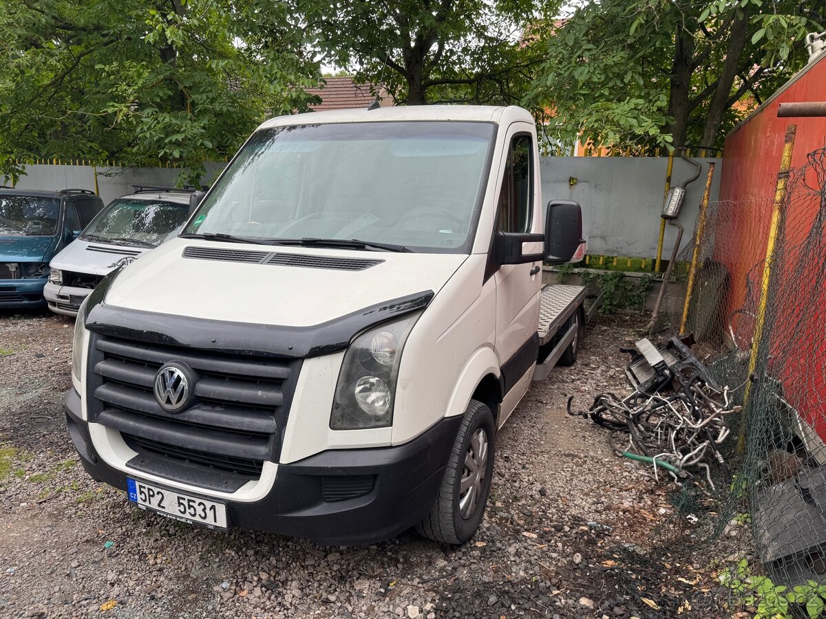 Odtahovka Volkswagen crafter 2.5tdi do 3.5T