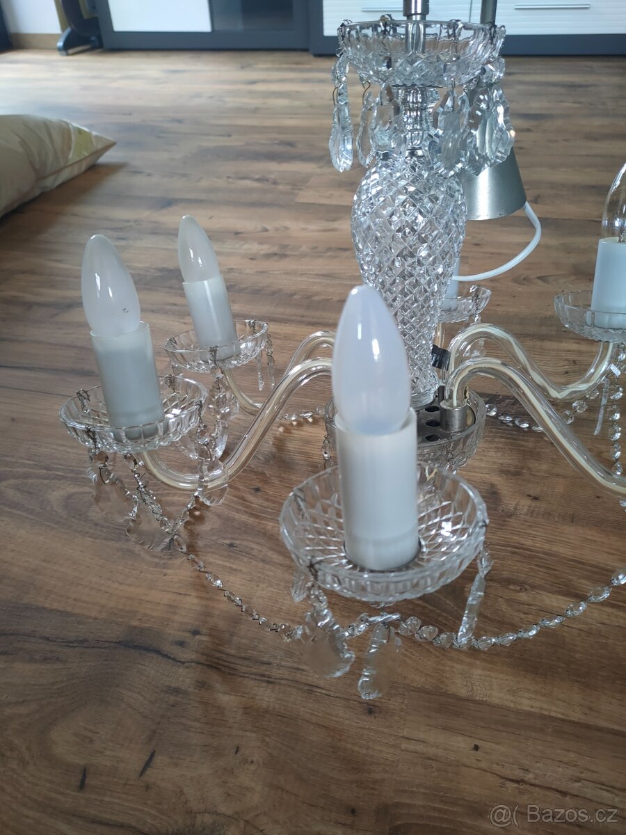 Křišťálový lustr retro - 2