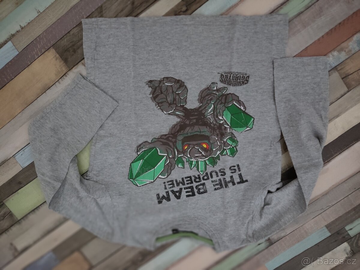 Triká dlouhý rukáv 134/140 - 2