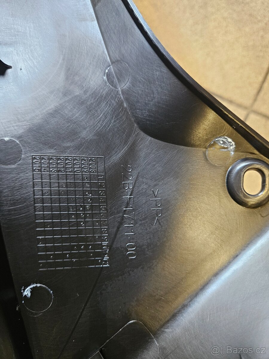 Nový original plast WR125 - 2