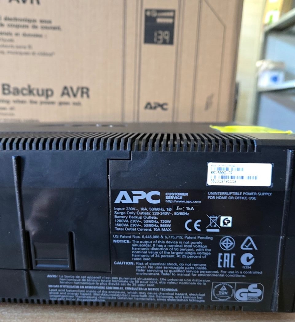 Ups APC BR1500G-FR - 2