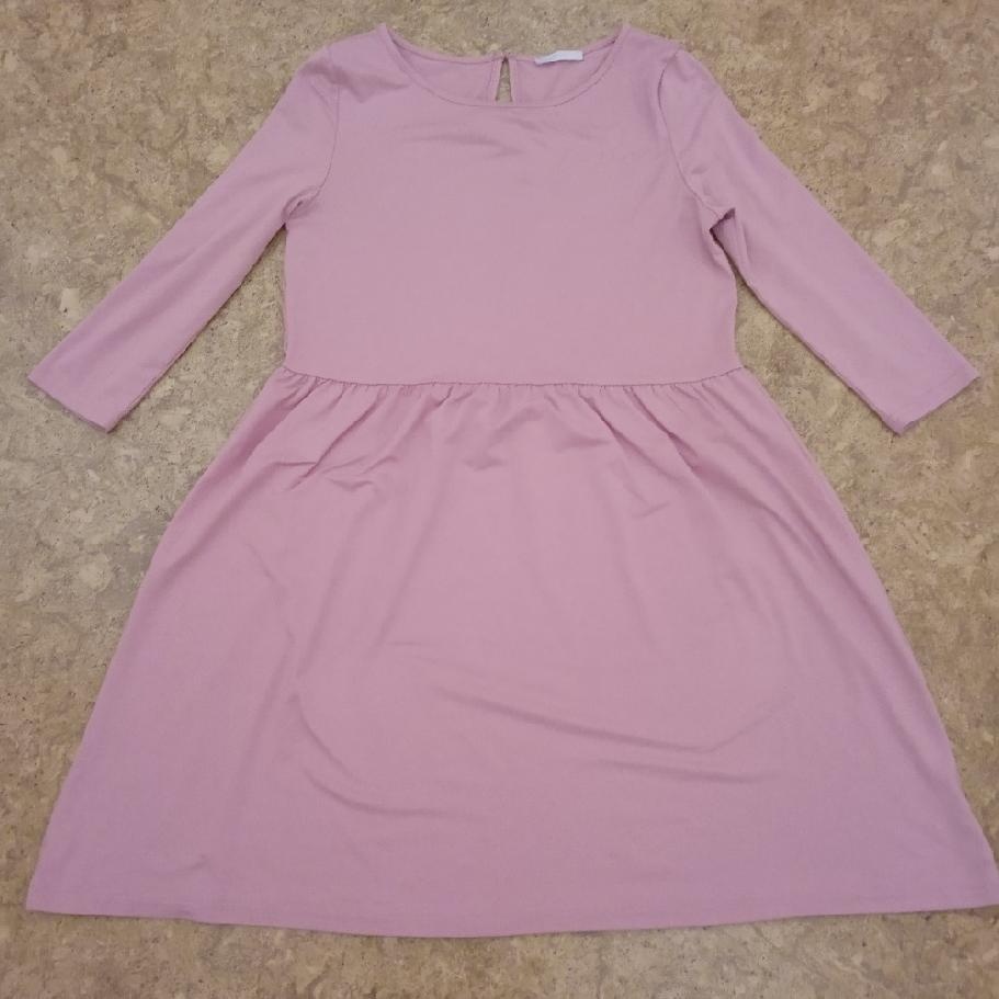 PŘÍJEMNÉ BAVLNĚNÉ LETNÍ ŠATY VEL. M - 2