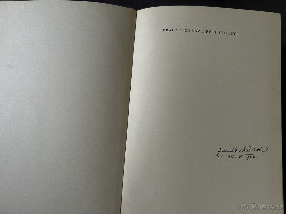 Wirth, Zdeněk - Praha v obraze pěti století, 1934 - 2