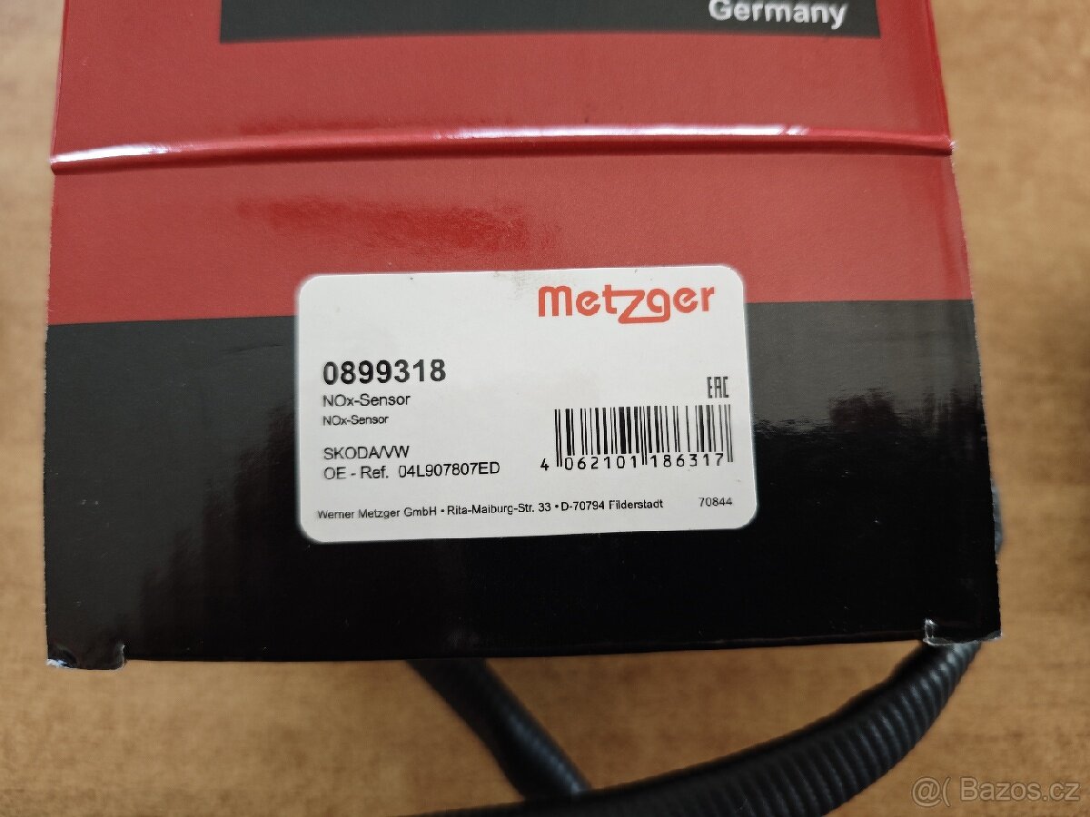 NOx-senzor METZGER Škoda Superb VW Passat - 2