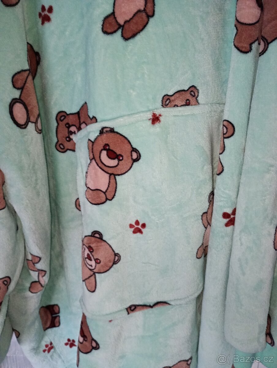 Nová unisex teplá mikina Méďa - 2