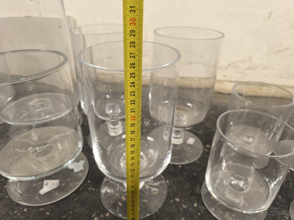 Prodám sklo, vázy, - 2