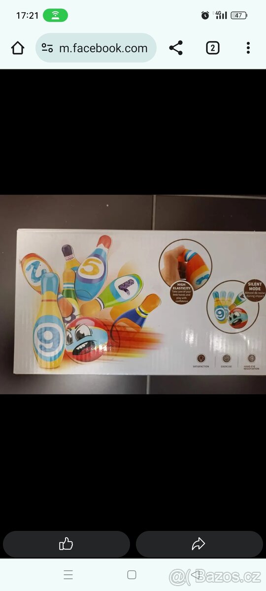 Detska hracka bowling - 2